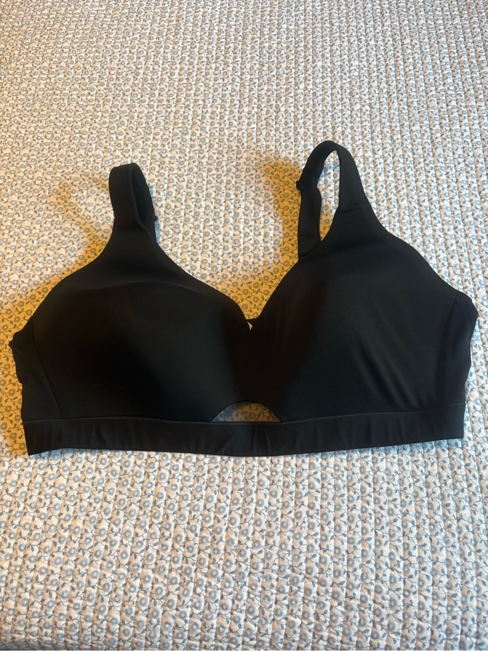 Cacique Black No Wire Bra 44D